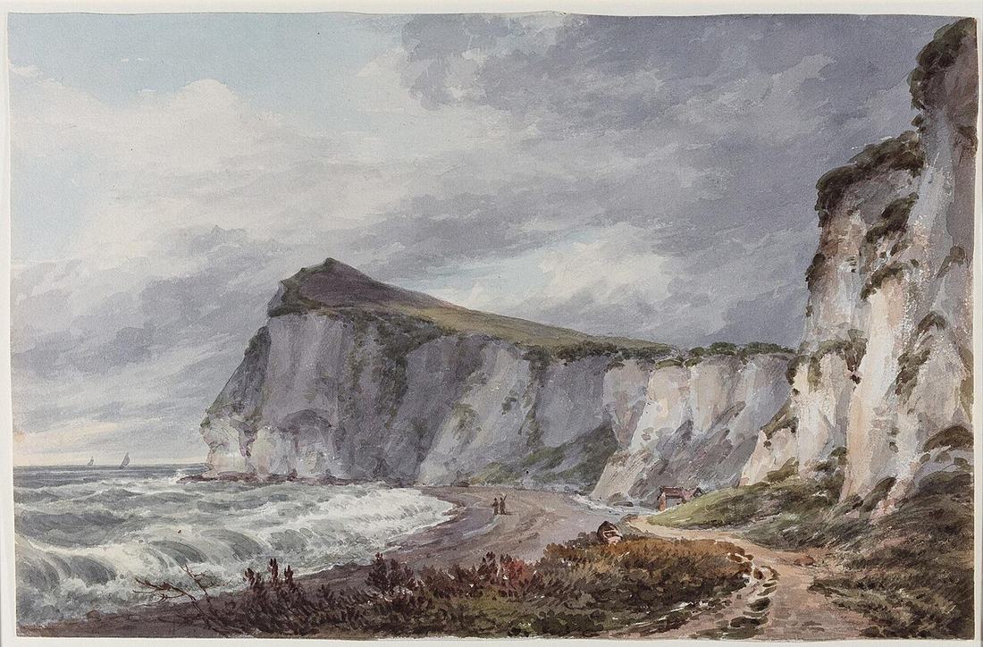 A coastal landscape near Dover