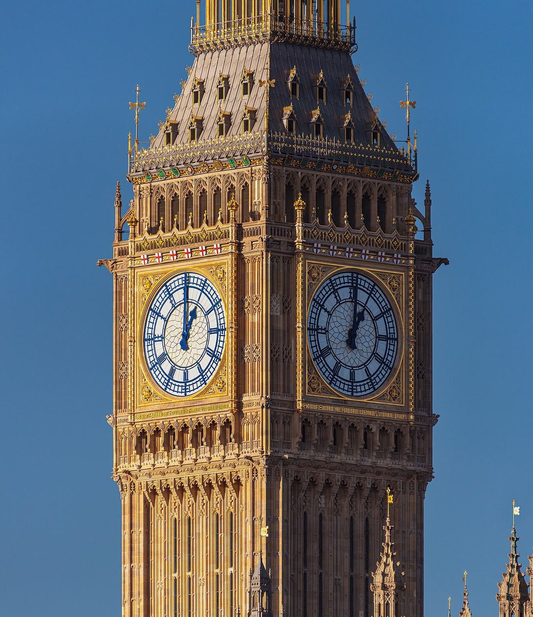 Big Ben, the Elizabeth Tower, in London