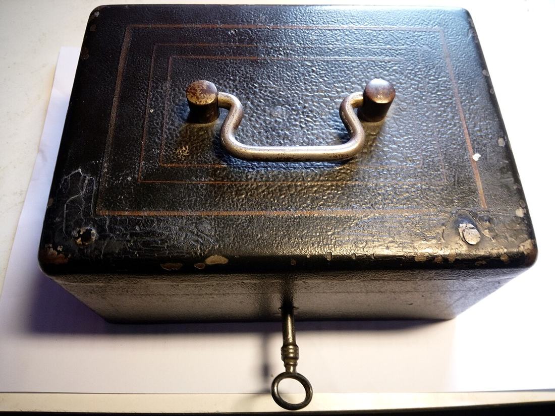 A nineteenth-century money box